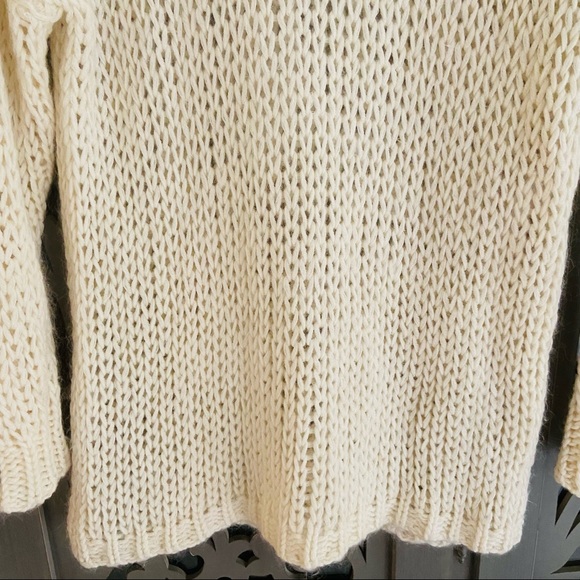 Saint Laurent off white wool mohair sweater XS - Picture 9 of 16